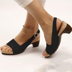 Chunky Heel Sandals